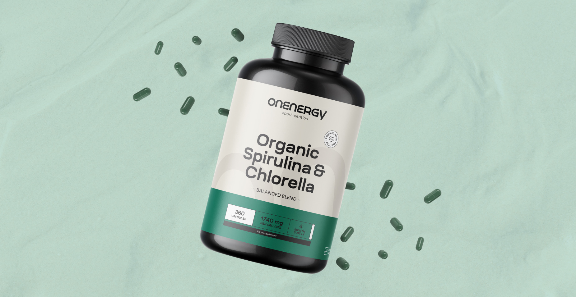 BIO Spirulina și chlorella