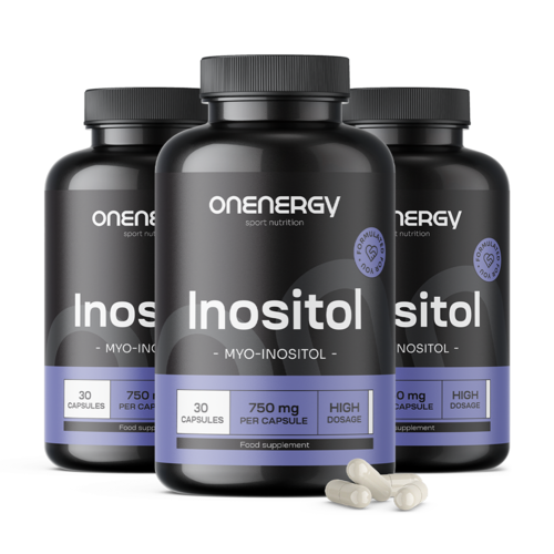 3x Inozitol 750 mg, total 90 de capsule