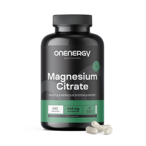 Citrat de magneziu 444 mg, 240 de capsule