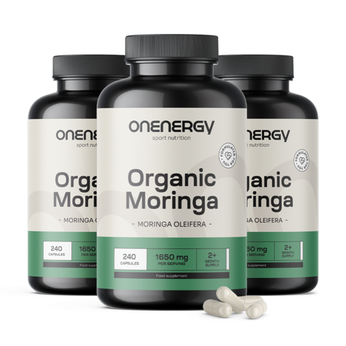 3x BIO Moringa 1650 mg, total 720 de capsule