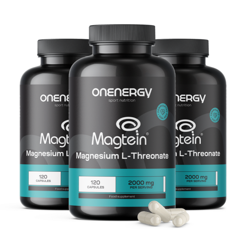 3x Magneziu L-treonat Magtein® 2000 mg, total 360 de capsule