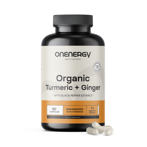 BIO Curcuma și ghimbir, 90 de capsule
