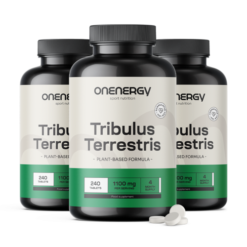 3x Colții babei (Tribulus) – extract 15:1, total 360 de comprimate