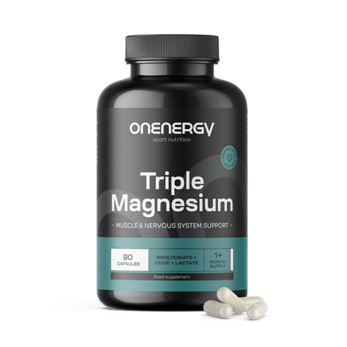 Magneziu triplu, 90 de capsule