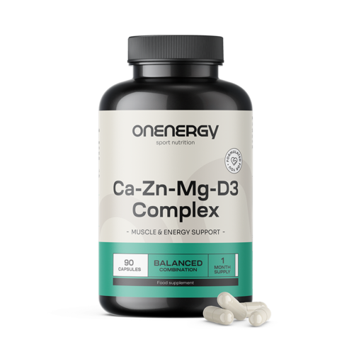 Calciu + Zinc + Magneziu + D3, 90 de capsule