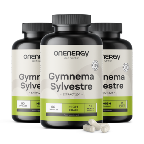 3x Gurmar (Gymnema Sylvestre) – extract 20:1, total 270 de capsule