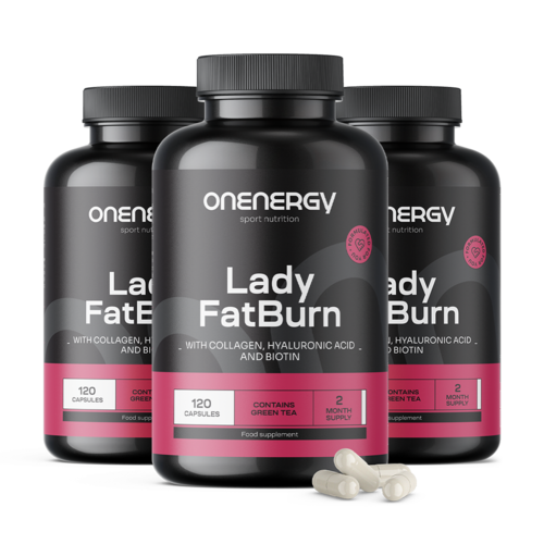3x Lady FatBurn, total 360 de capsule