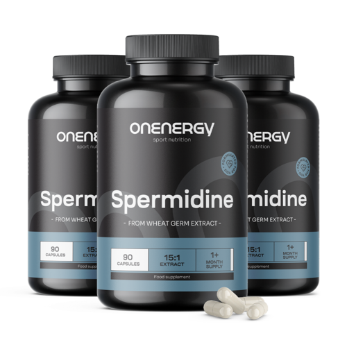 3x Spermidină – din extract de germeni de grâu, total 270 de capsule