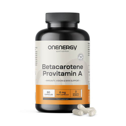 Beta-caroten (provitamina A), 60 capsule