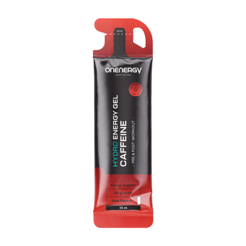 Hydro gel energizant cu cofeină – cola, 55 ml