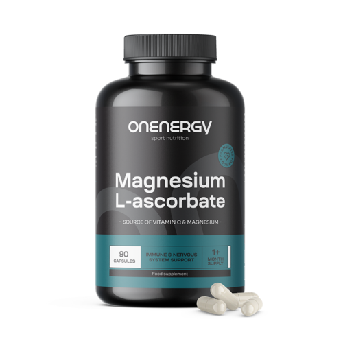 L-ascorbat de magneziu, 90 de capsule