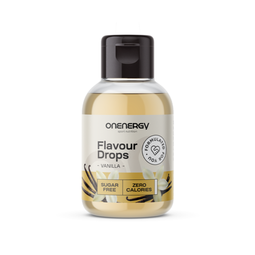 Flavour Drops picături cu îndulcitor – vanilie, 50 ml