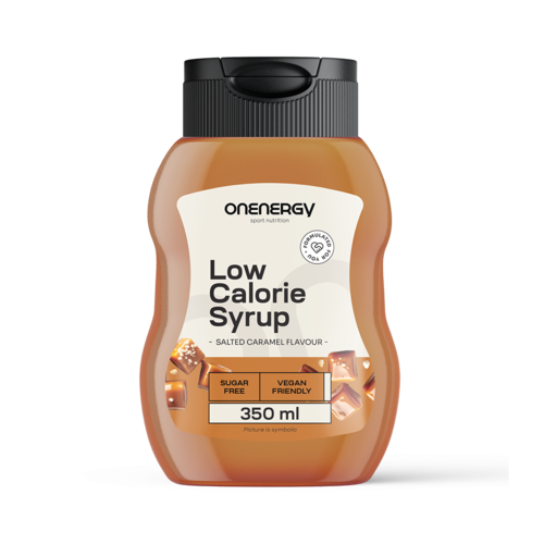 Sirop hipocaloric cu îndulcitor – caramel sărat, 350 ml